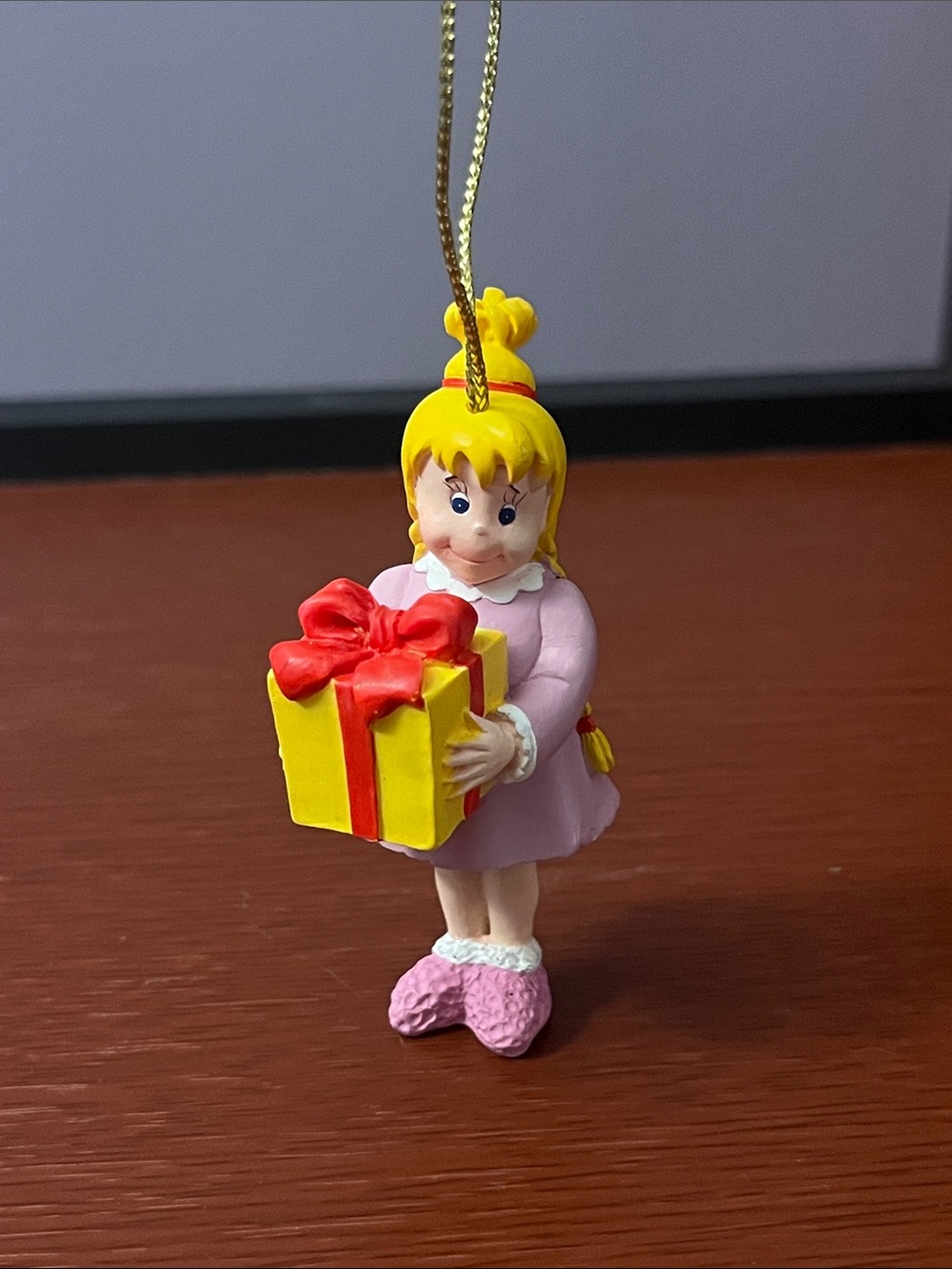 Cindy Lou Who Christmas ornament